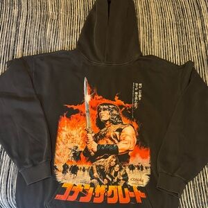 BLACK RABBIT CONAN THE BARBARIAN HOODIE